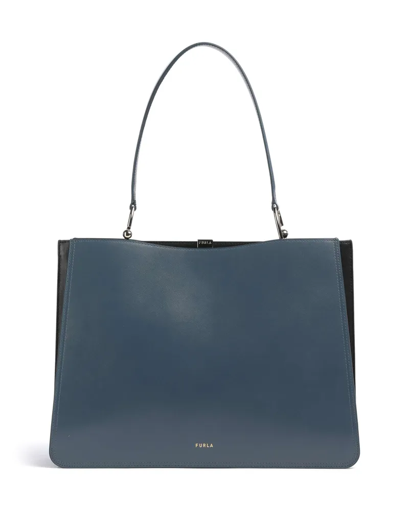 Furla Shopper Agata L in blau Blau