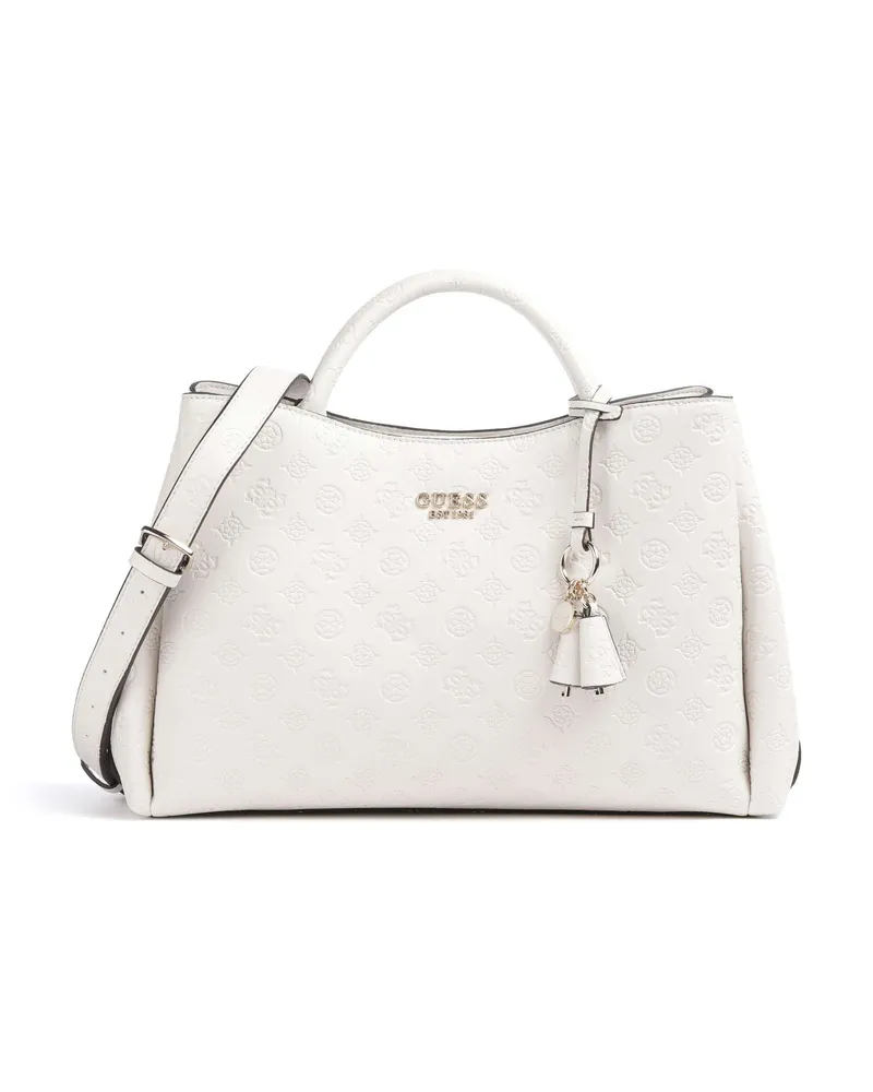 Guess Handtasche Phoebe Peony Debossed in elfenbein Beige