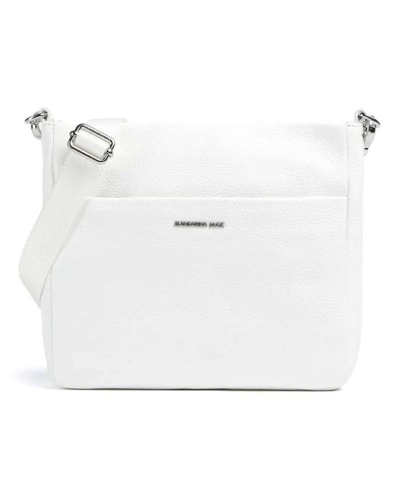 Mandarina Duck Umhängetasche Mellow Leather in weiß Weiß