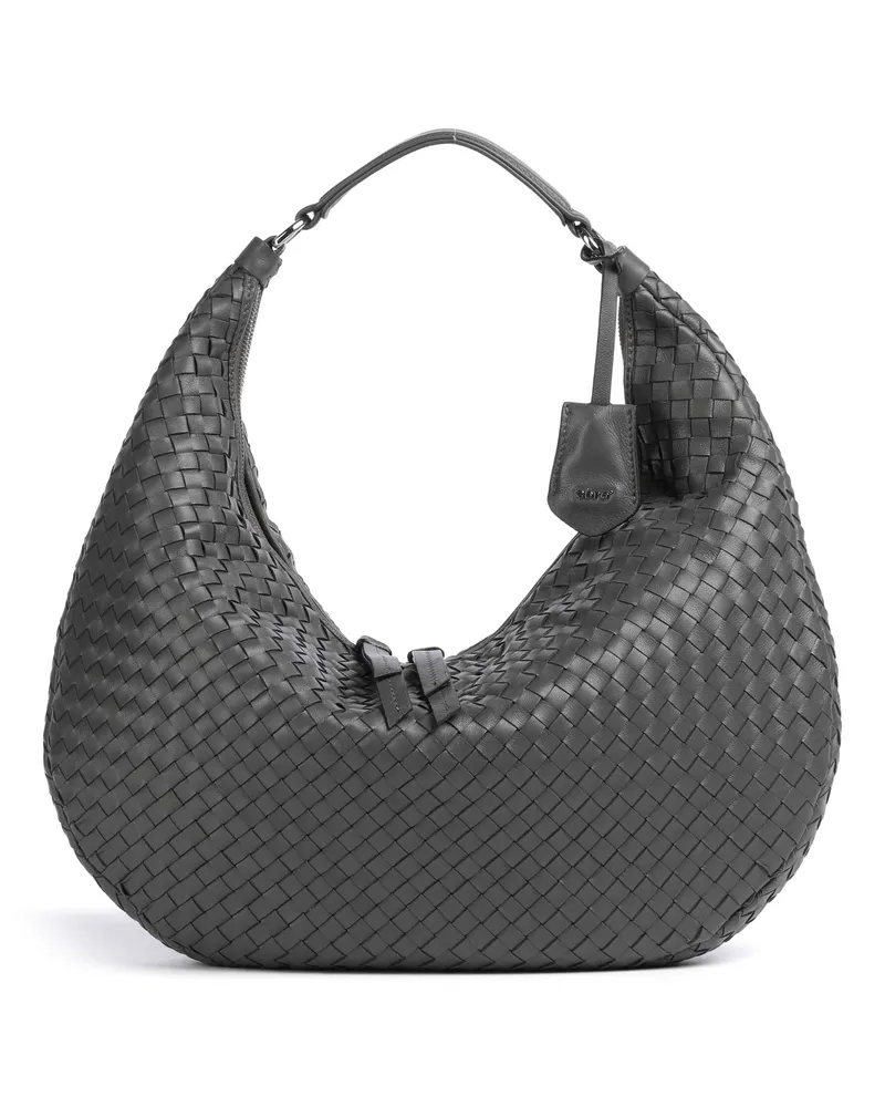 Abro Beuteltasche Piuma Nana in grau Grau