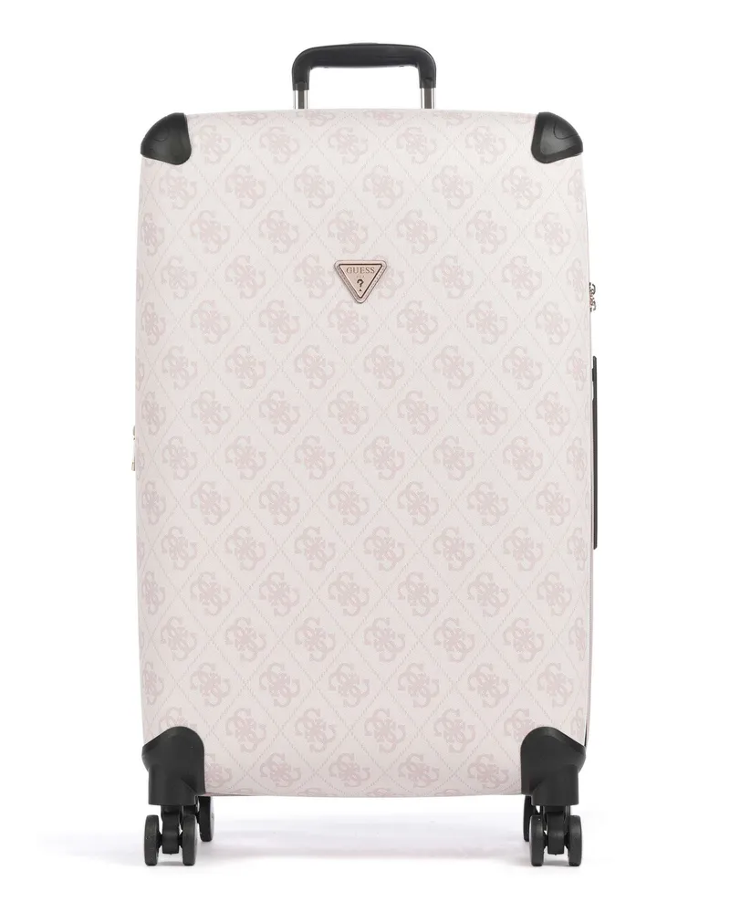Guess 4-Rollen Trolley Berta 4G Logo in pink Pink