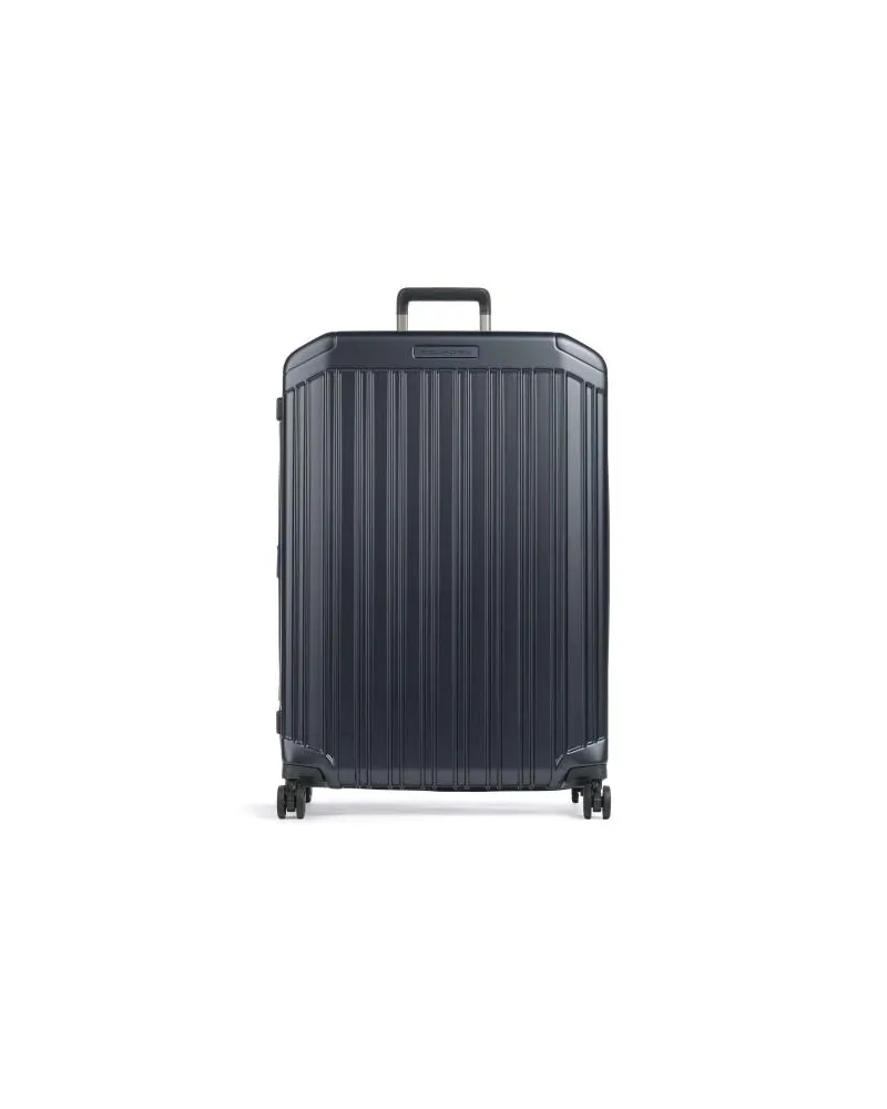 Piquadro PQ Light L 4-Rollen Trolley navy Blau