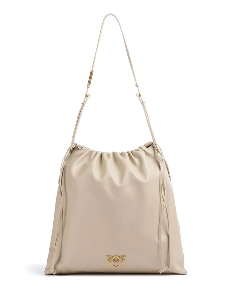 Pinko Bucket bag Extra Slouchy in beige Beige