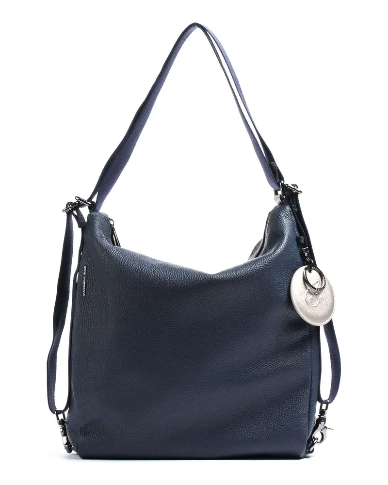 Mandarina Duck Rucksack-Tasche Mellow Leather in blau Blau