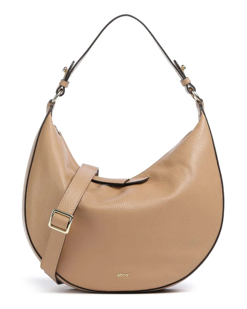 Abro Beuteltasche Adria Lulu Small in beige Beige