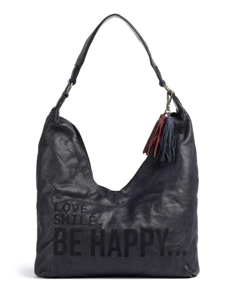 Taschendieb Wien Beuteltasche Glücksbrücke 4 in blau Blau