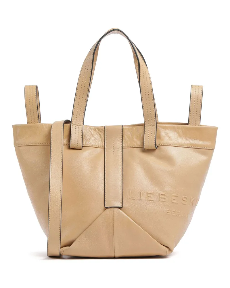 Liebeskind Handtasche Elvira Lamb SF Verna S in beige Beige