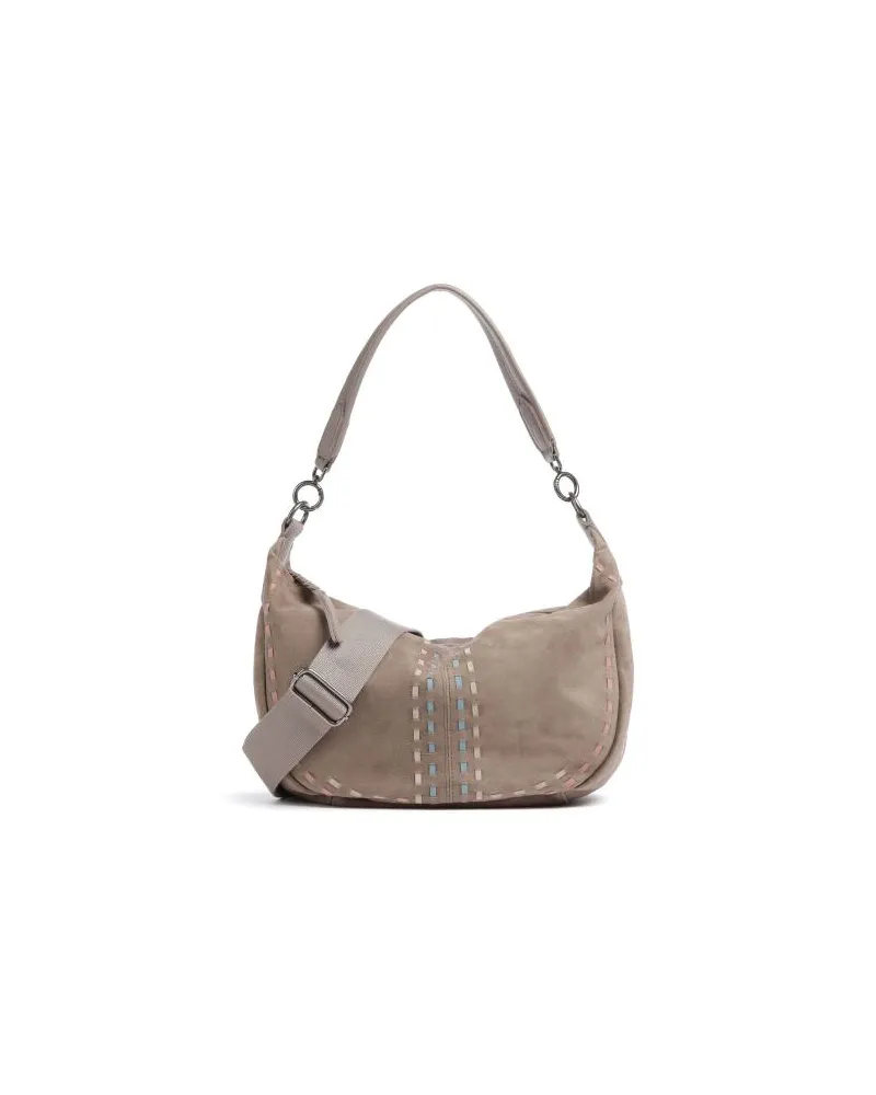 FREDsBRUDER Life is a Beuteltasche taupe Grau