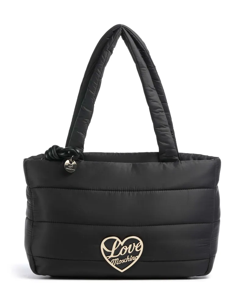 Moschino Shopper Air Wave in schwarz Schwarz
