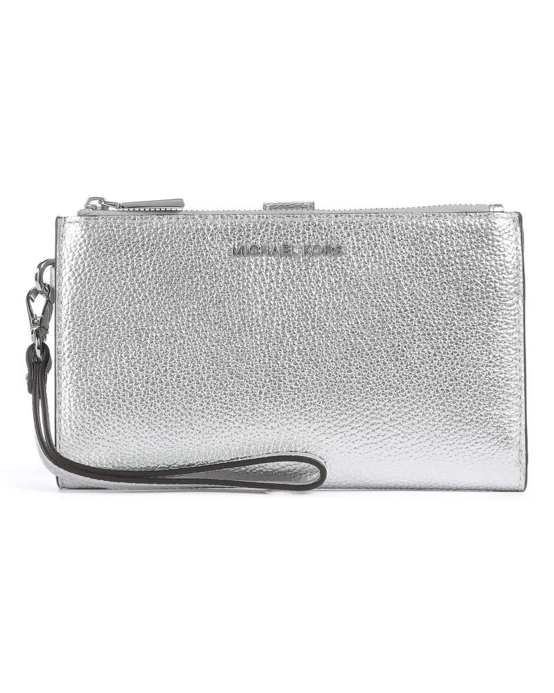 Michael Kors Geldbörse Jet Set in silber Silber