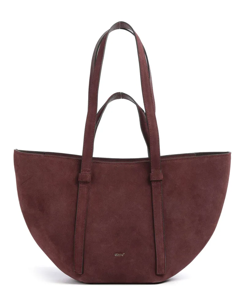 Abro Shopper Suede Cosmo Medium in rot Rot