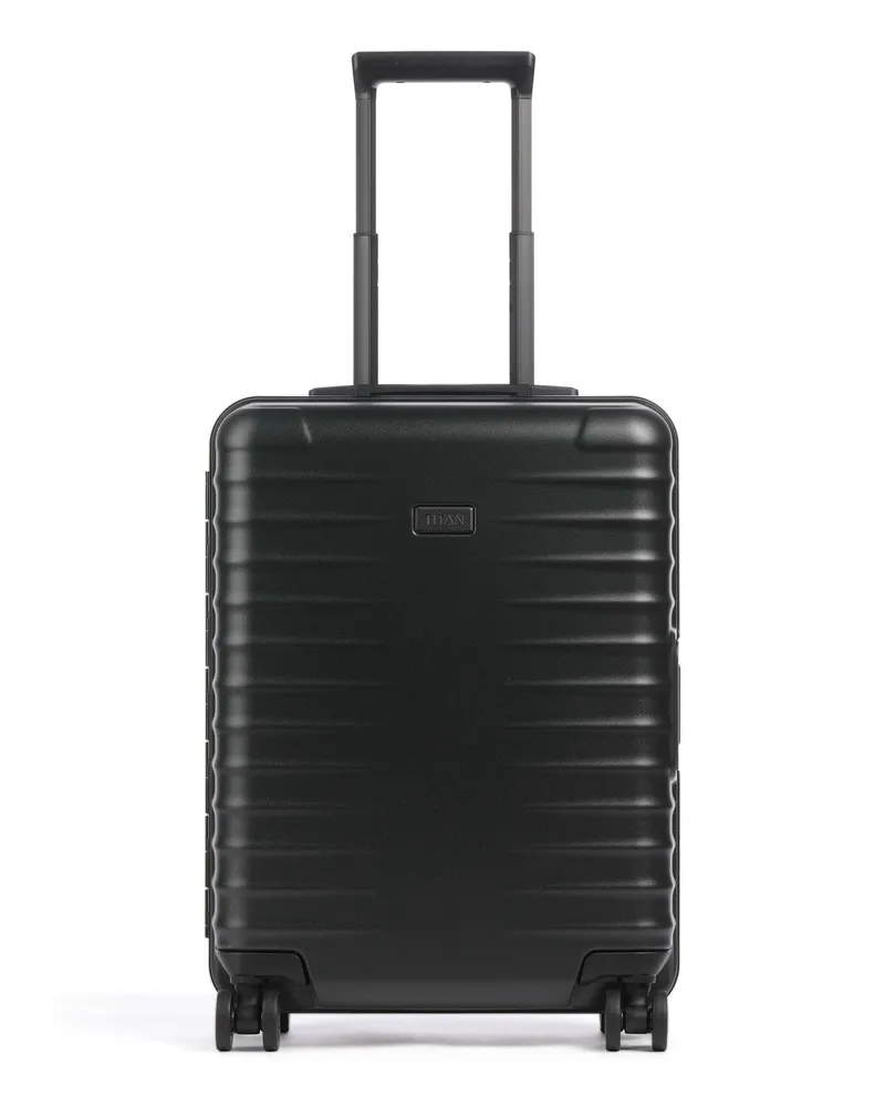 Titan 4-Rollen Trolley Overseas in schwarz Schwarz