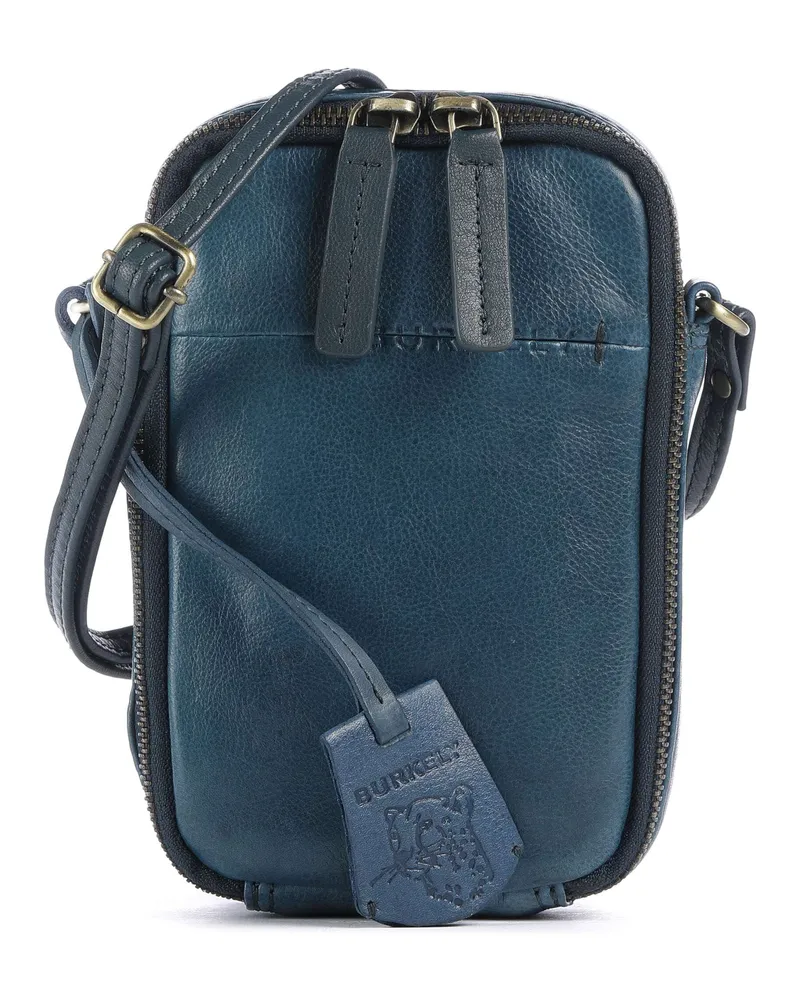 Burkely Handytasche Natural Norah in petrol Petrol