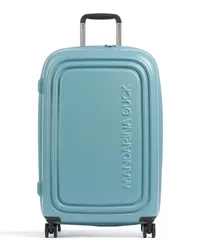 Mandarina Duck Logoduck+ 4-Rollen Trolley aqua Blau