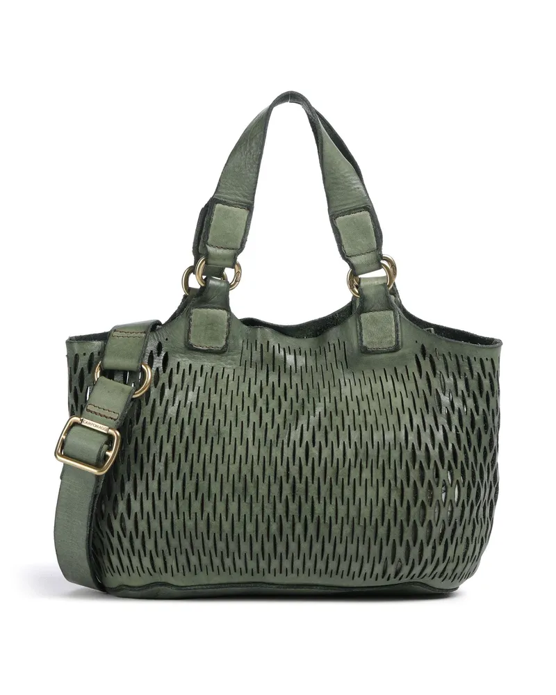 Campomaggi Handtasche in grün Grün