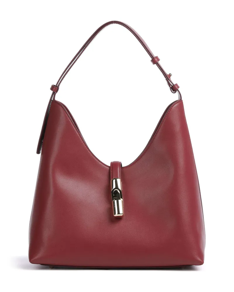Furla Beuteltasche Goccia M in rot Rot
