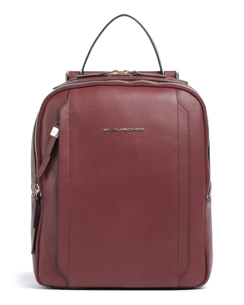 Piquadro Rucksack Circle RFID in rot Rot