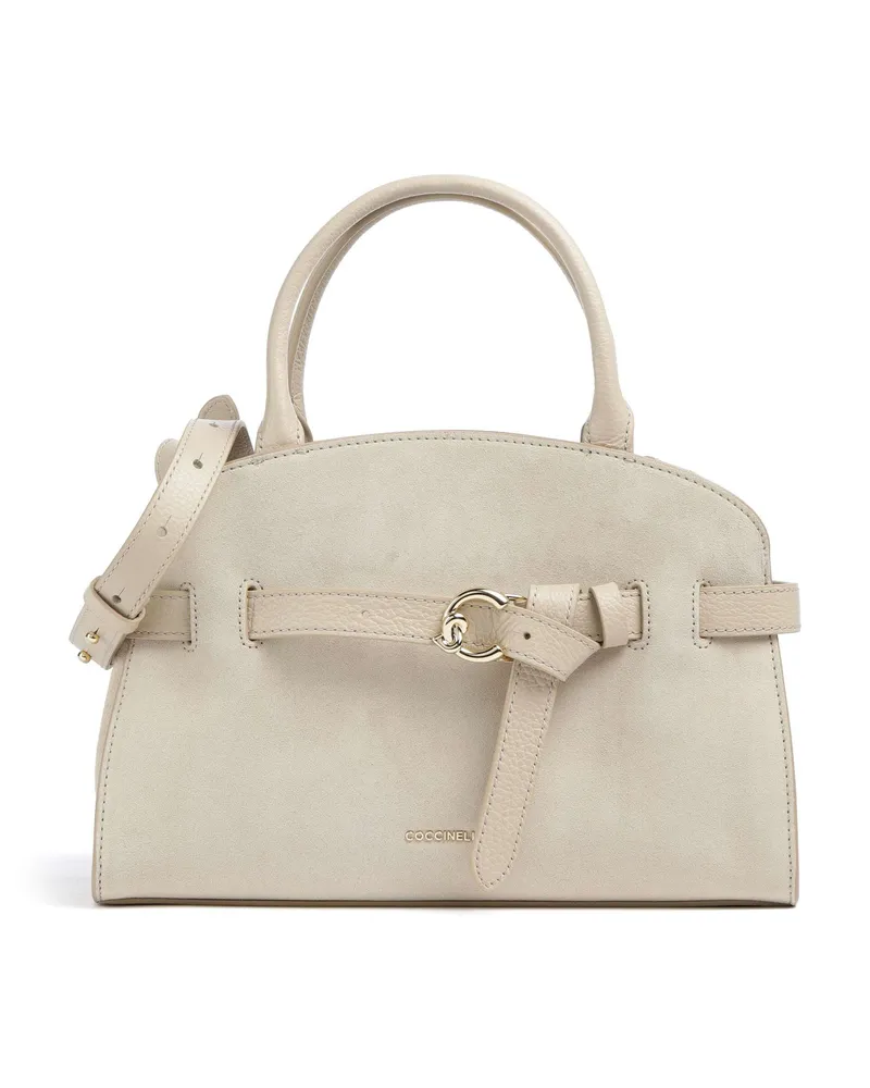 Coccinelle Handtasche Sabine Suede in beige Beige