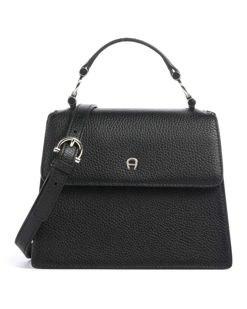 Aigner Handtasche Delia S in schwarz Schwarz