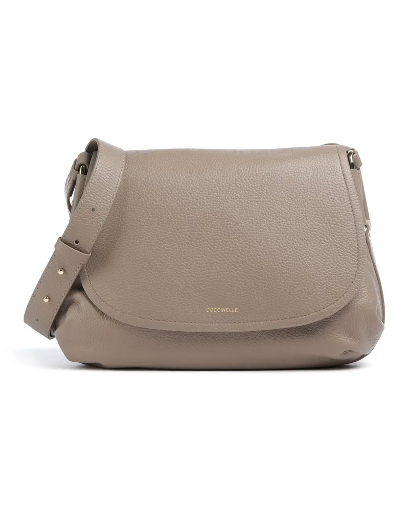 Coccinelle Schultertasche Rebekka in grau Grau