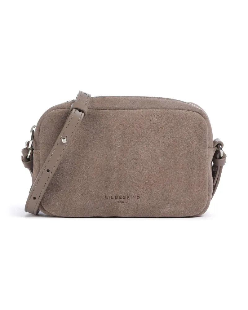 Liebeskind Umhängetasche Farrah Suede S in grau Grau