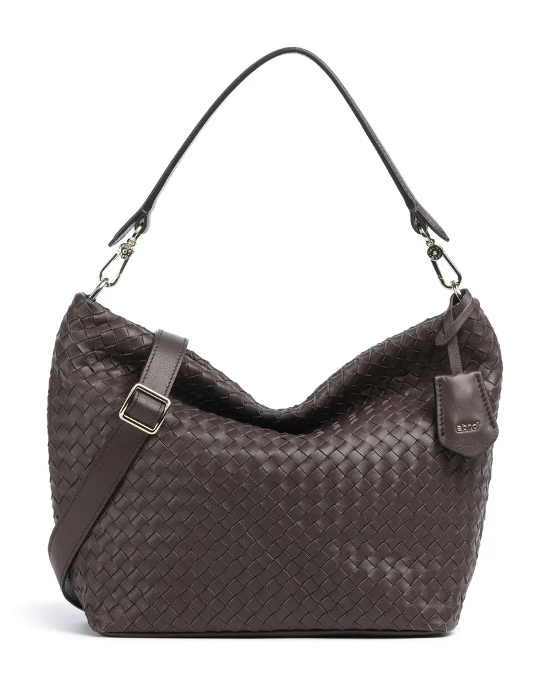 Abro Beuteltasche Piuma Ebony in braun Braun