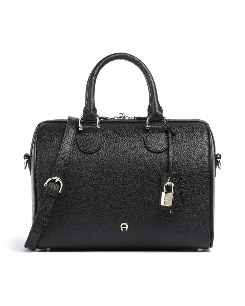 Aigner Handtasche Delia S in schwarz Schwarz