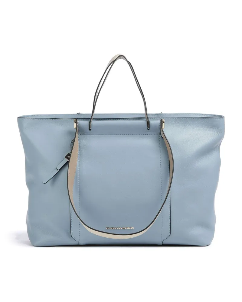 Piquadro Shopper Circle in blau Blau