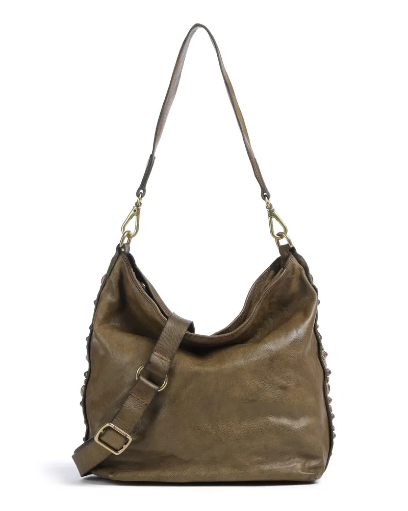 Campomaggi Beuteltasche in oliv Oliv