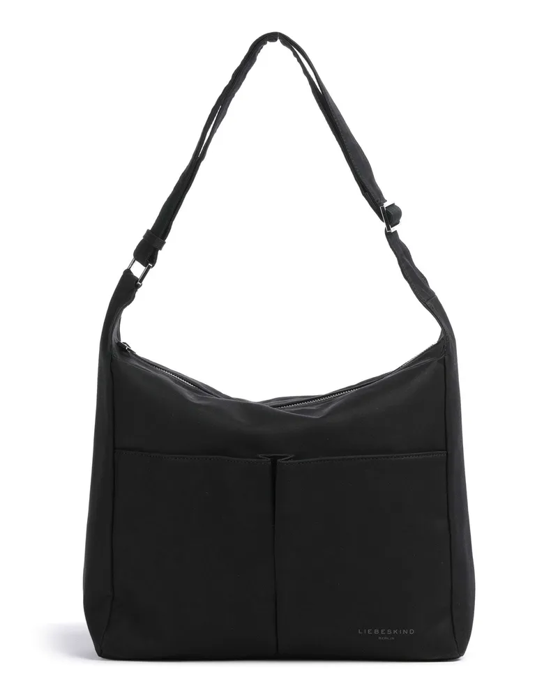 Liebeskind Beuteltasche Hera Nylon M in schwarz Schwarz