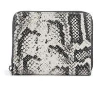 Geldbörse Conny Snake M in weiß
