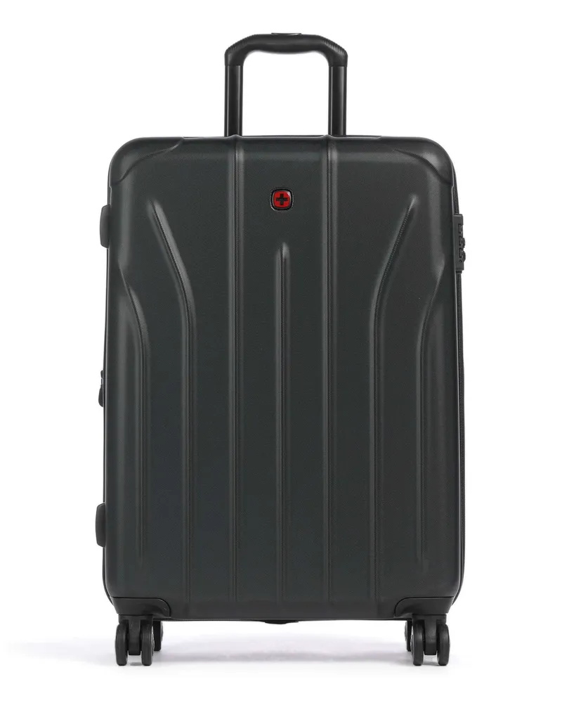 Wenger 4-Rollen Trolley Oryson in schwarz Schwarz
