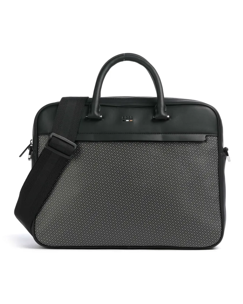 HUGO BOSS Aktentasche Ray in schwarz Schwarz