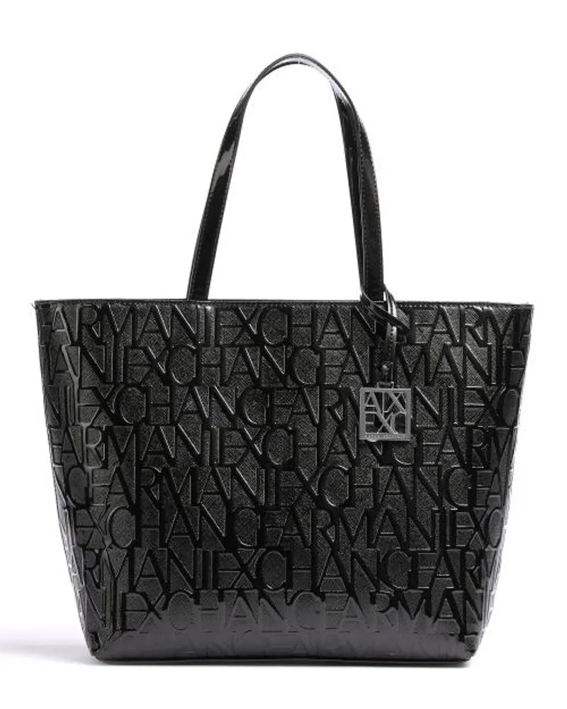 Armani Exchange Shopper schwarz Schwarz