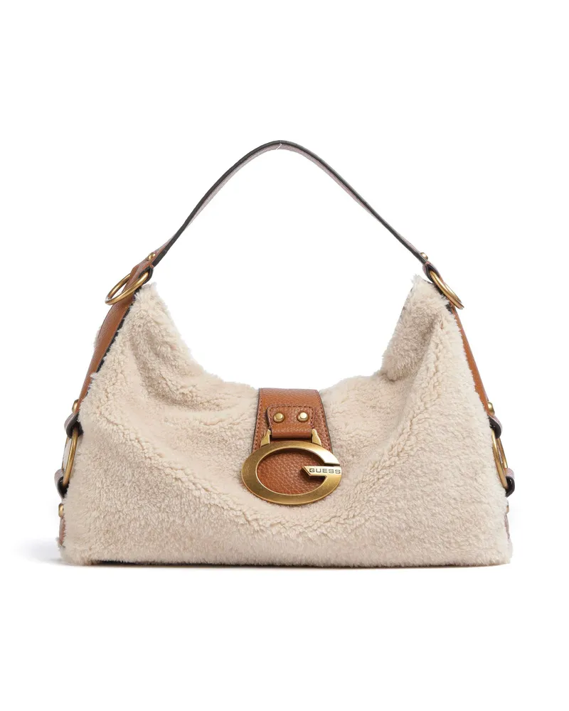 Guess Beuteltasche Camden in beige Beige