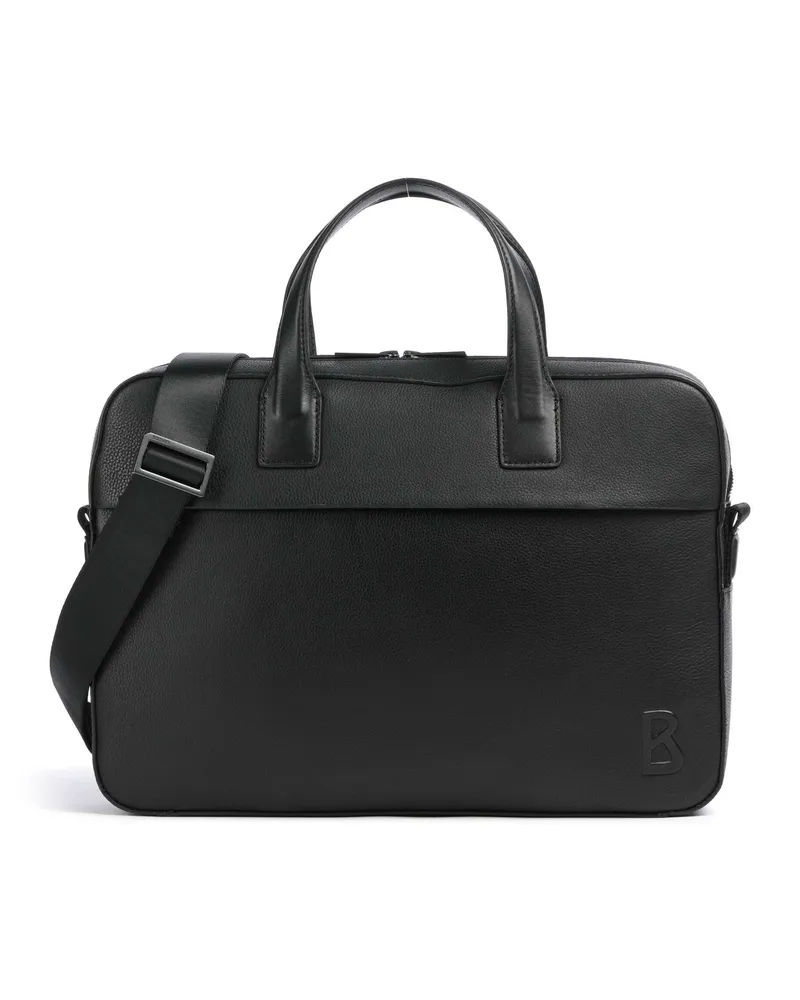 Bogner Aktentasche Kiroro text in schwarz Schwarz