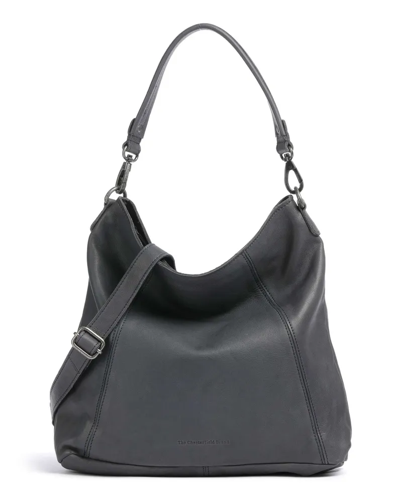 The Chesterfield Brand Beuteltasche Washed Waxed Cow Sintra in grau Grau