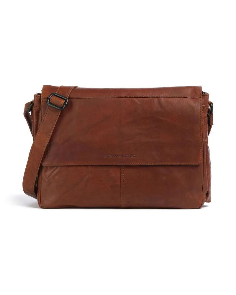 Spikes & Sparrow Kuriertasche Bronco Ronn in braun Braun