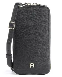 Aigner Fashion Handytasche schwarz Schwarz