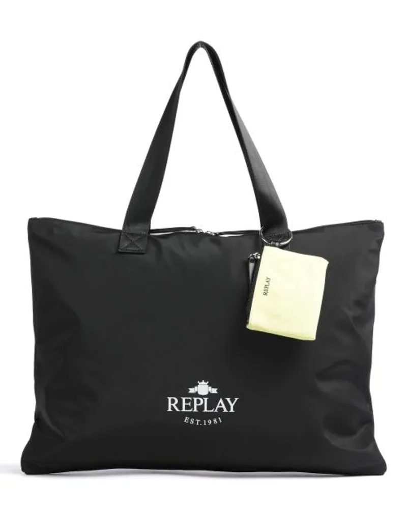 Replay Shopper schwarz Schwarz