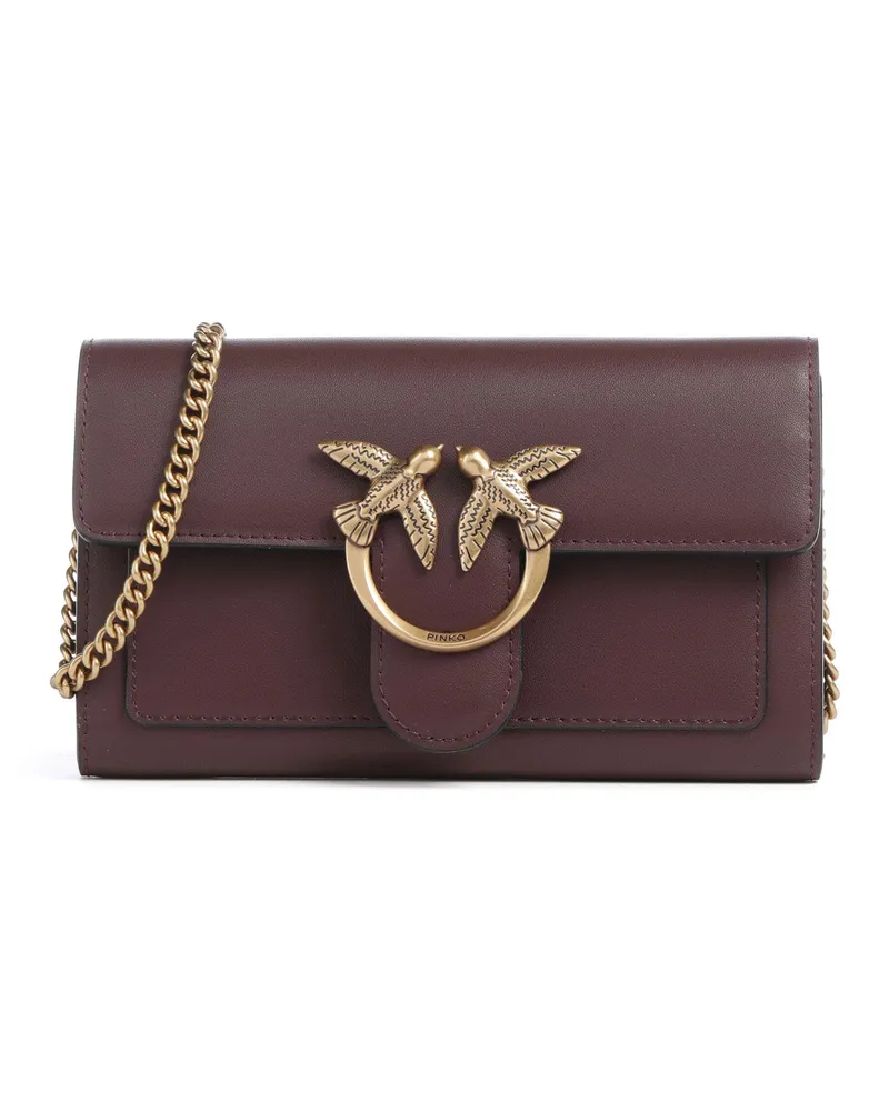 Pinko Geldbörse Love One in rot Rot