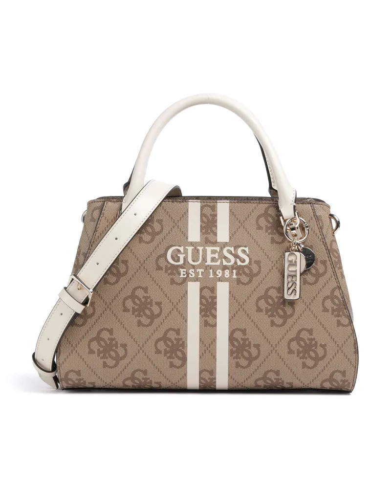 Guess Handtasche Noelle 4G Logo in braun Braun