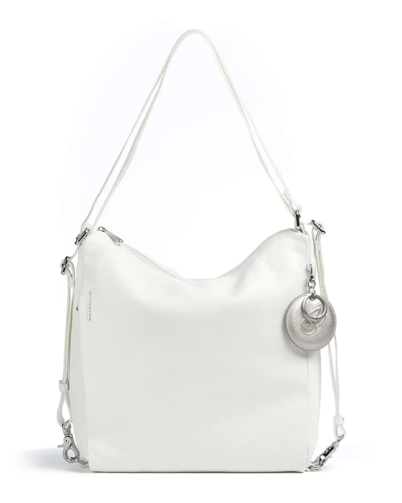 Mandarina Duck Rucksack-Tasche Mellow Leather in weiß Weiß