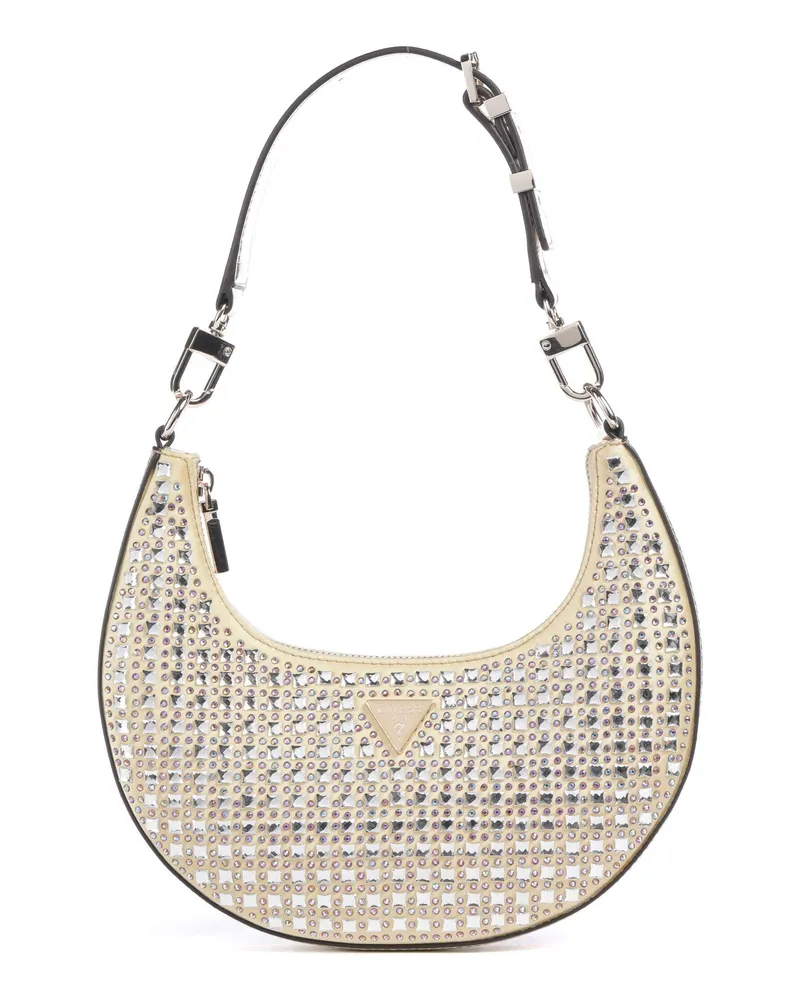 Guess Schultertasche Lua in gold Gold