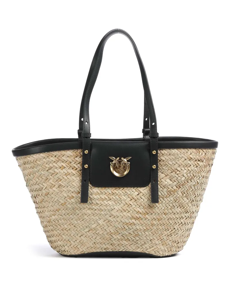 Pinko Shopper Love Summer in beige Beige