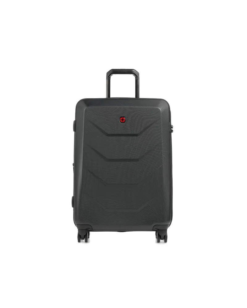 Wenger Prymo Medium 4-Rollen Trolley schwarz Schwarz