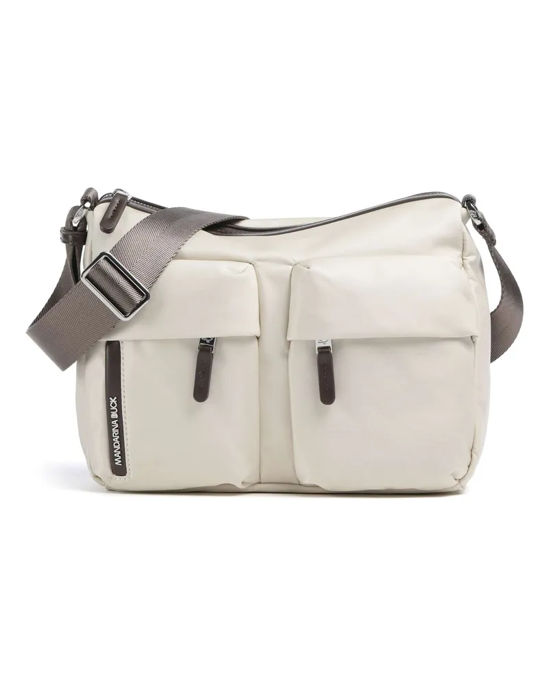 Mandarina Duck Umhängetasche Hunter in elfenbein Beige