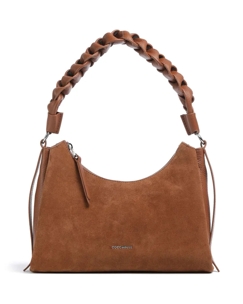 Coccinelle Schultertasche Boheme Suede in braun Braun