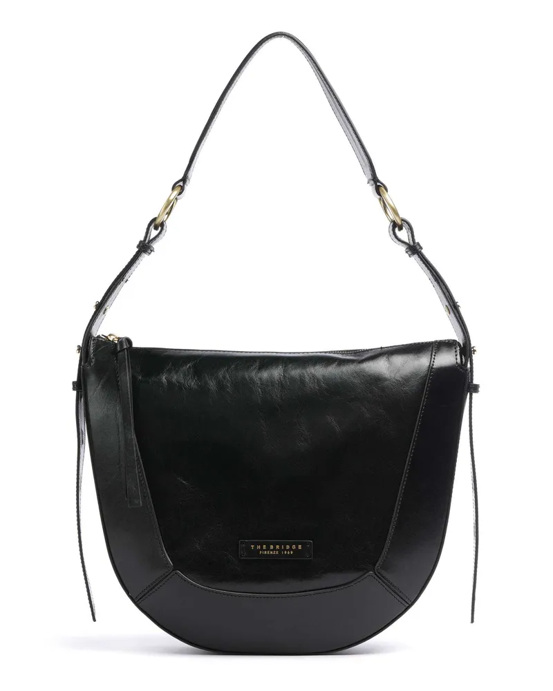 The Bridge Schultertasche Fedora in schwarz Schwarz