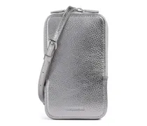 Handytasche Flor in silber
